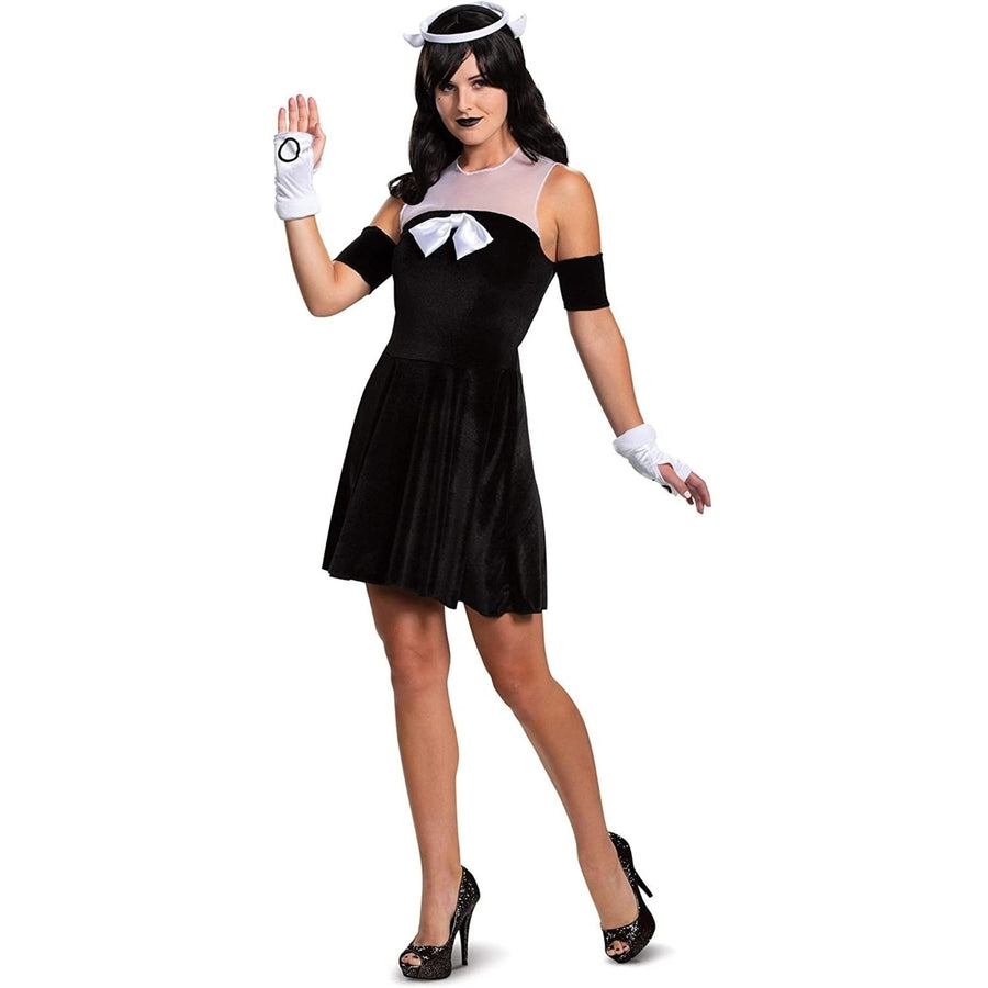 Alice Angel Womens size S 4/6 Costume Bendy and Ink Machine Disguise Image 1