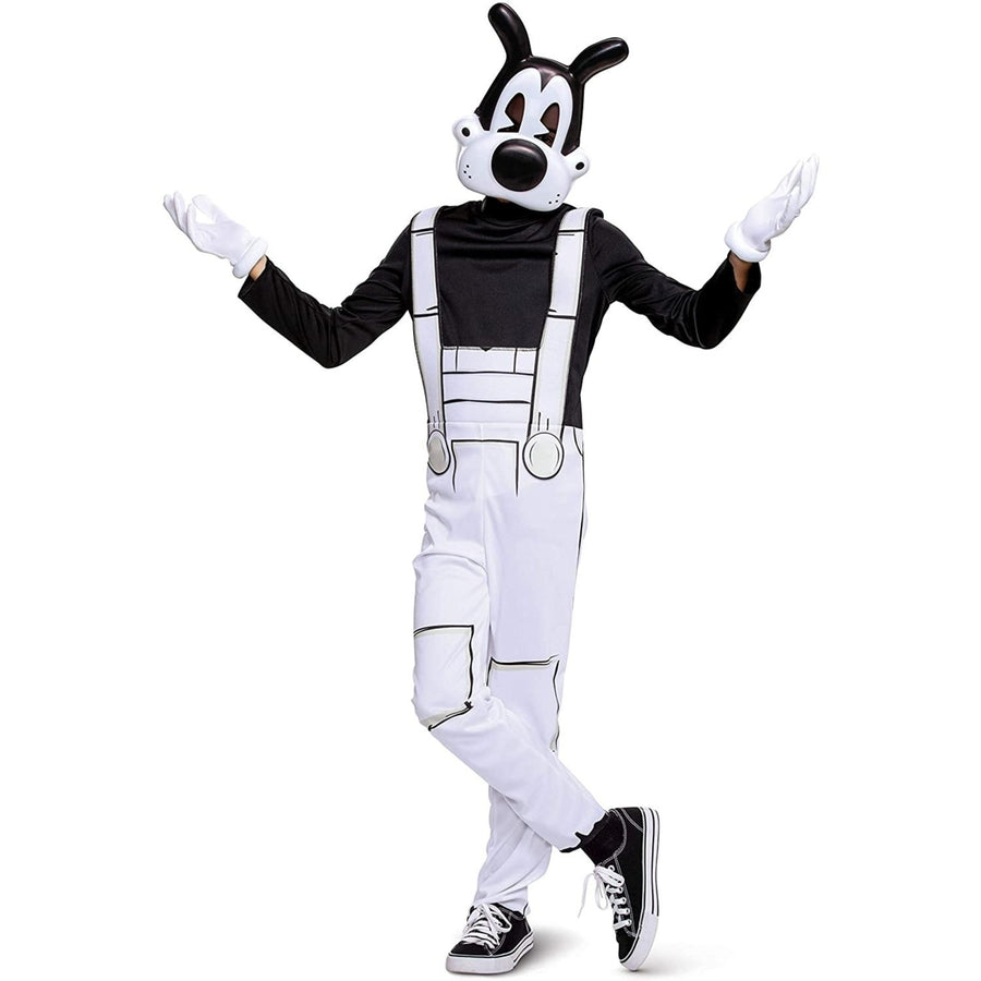 Boris Wolf Bendy and the Ink Machine size XL 14/16 Boys Video Game Costume Disguise Image 1