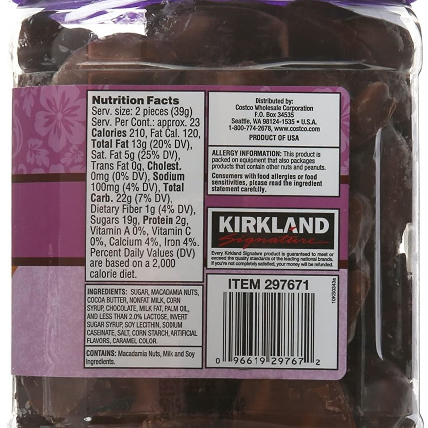 Kirkland Signature Macadamia Clusters 32 Ounce Image 2