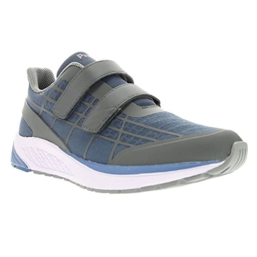 Propt Women's Propet One Twin Strap Cross Trainer  GREY/BLUE Image 1