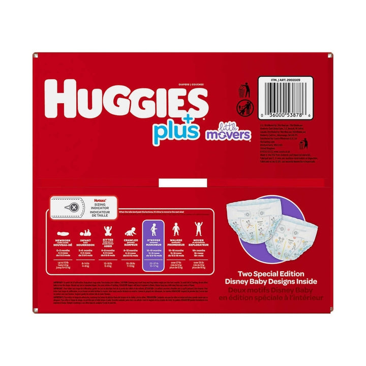 Huggies Plus Diapers Size 4 174 Count Image 3