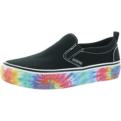 Skechers Womens Punkrose Voltd - Crazy Cores Slip On Sneaker Black - 148009-BLK BLACK Image 4