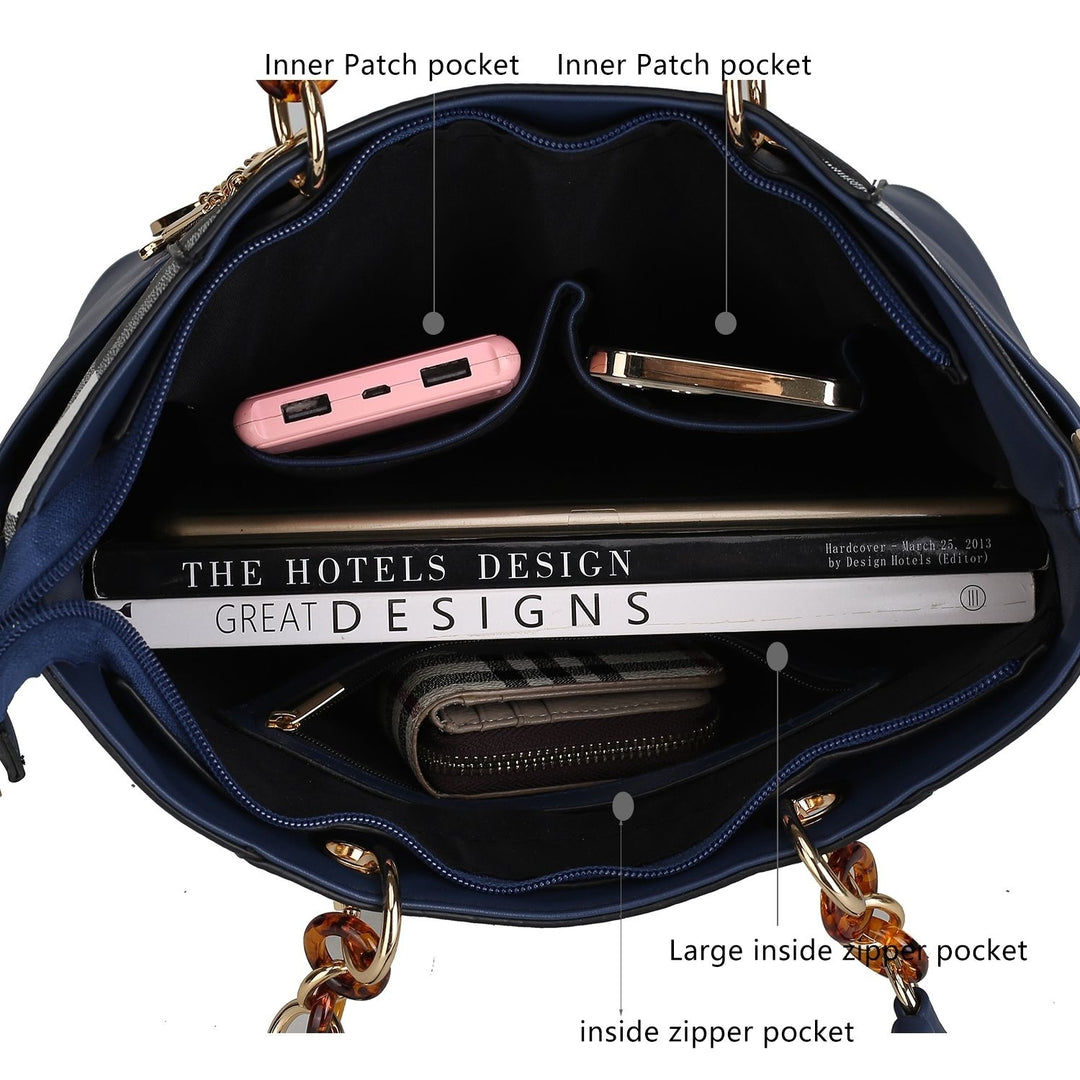 MKF Collection Paloma Shoulder Handbag by Mia k Image 12