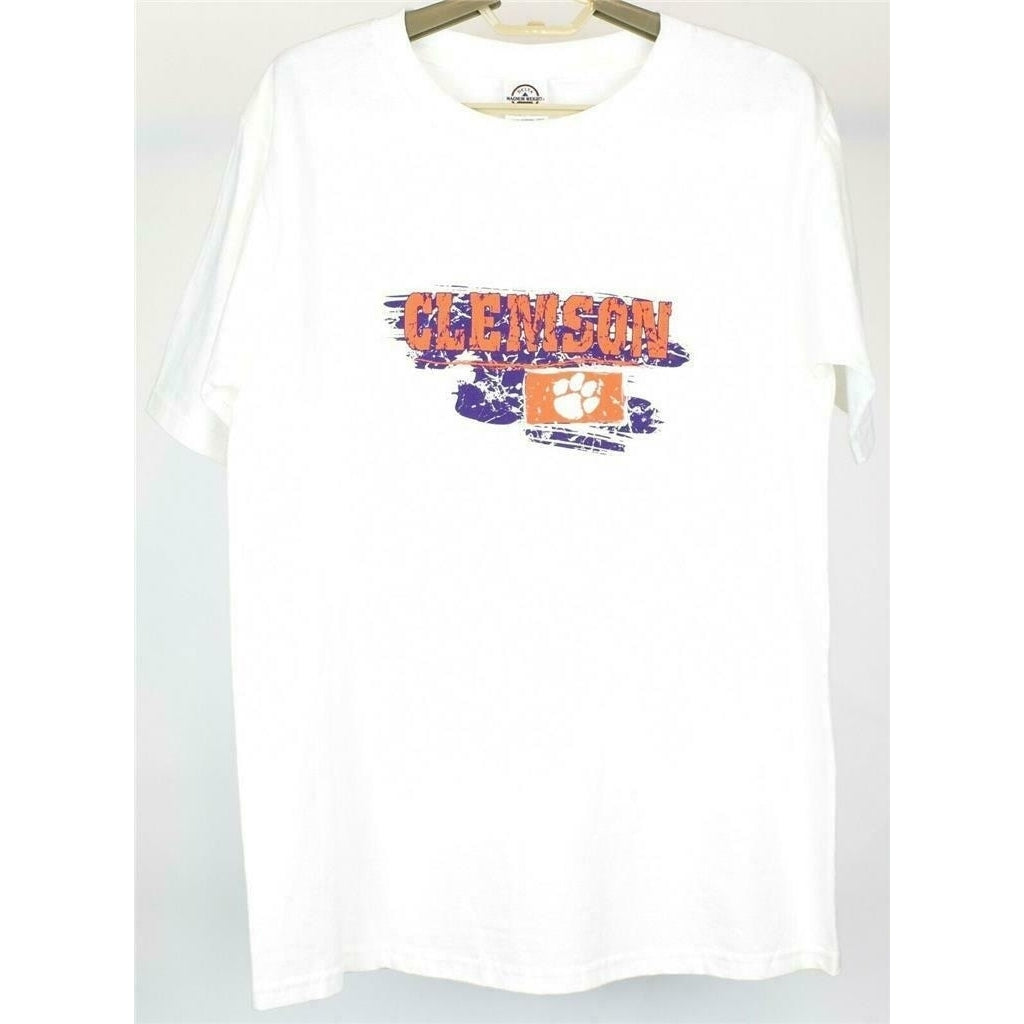 T-Shirt Clemson Tigers White L Image 1