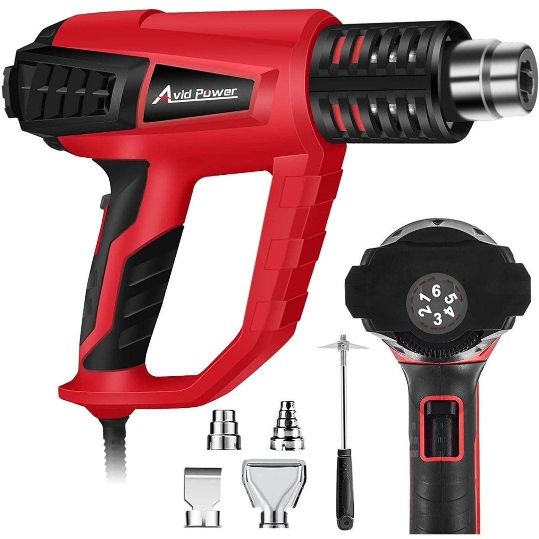 AVID POWER 1500W Heat Gun Variable Speed Hot Air Gun 122 -1022 3-Temp Settings Image 4