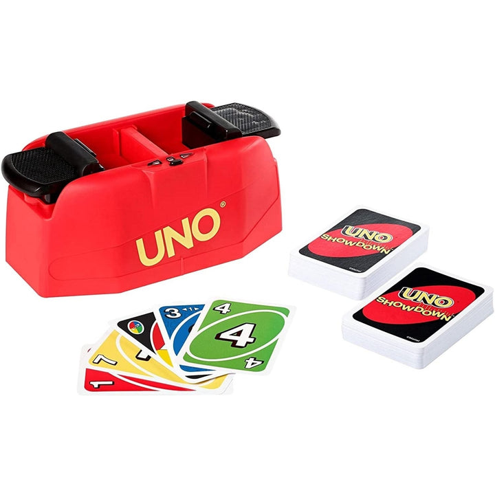 Uno Showdown Matching Interactive Quickdraw Card Game Family Fun Mattel Image 4