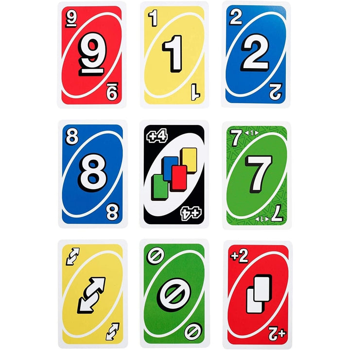 Uno Showdown Matching Interactive Quickdraw Card Game Family Fun Mattel Image 6
