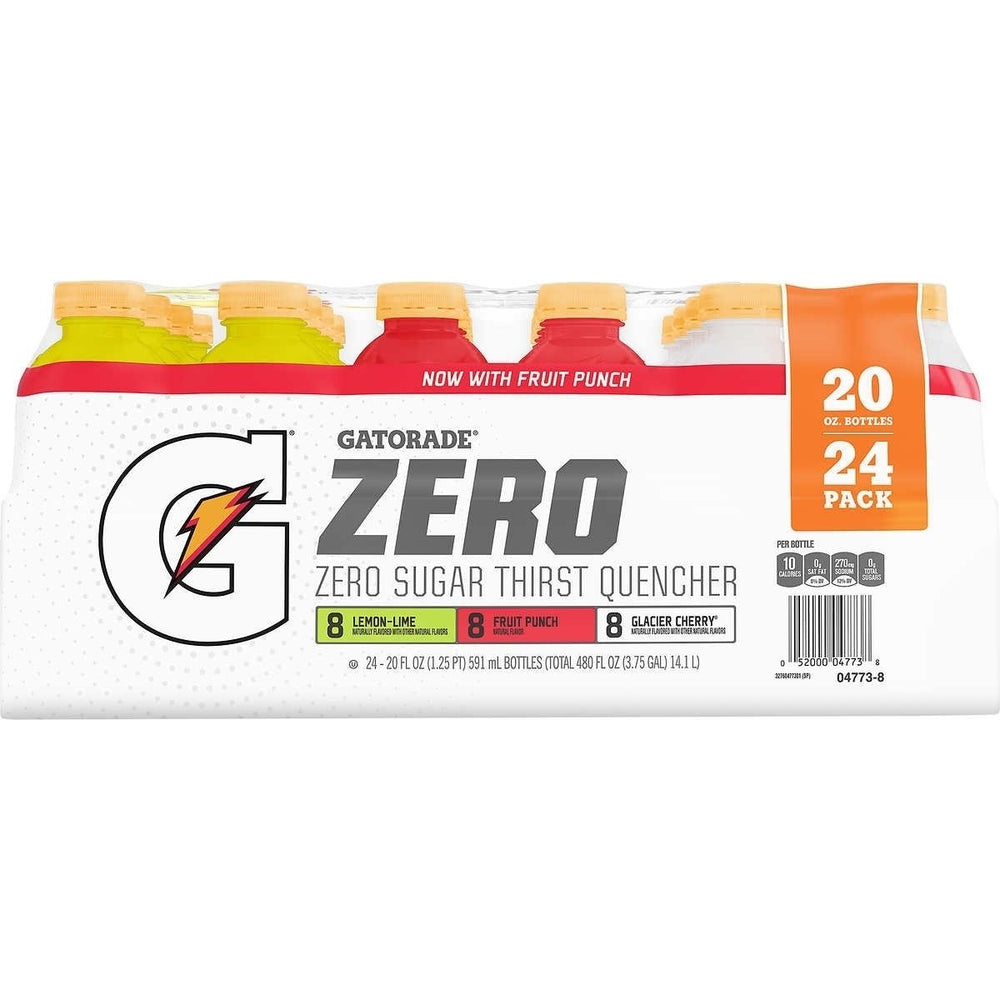 Gatorade Zero Thirst Quencher Variety Pack 20 Fluid Ounce (Pack of 24) Image 2