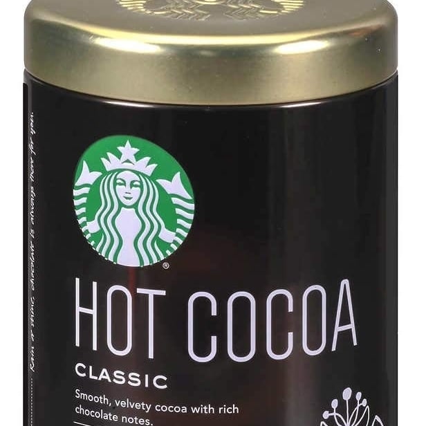 Starbucks Classic Hot Cocoa Mix 30 Ounce Tin Image 1