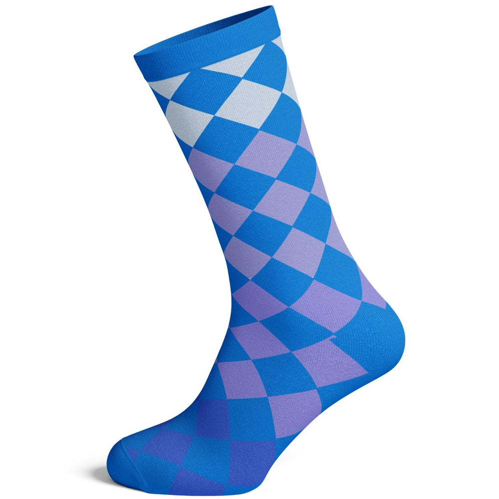 Mens Im Here Youre Welcome Socks Funny Sarcastic Rude Checkered Footwear Image 2