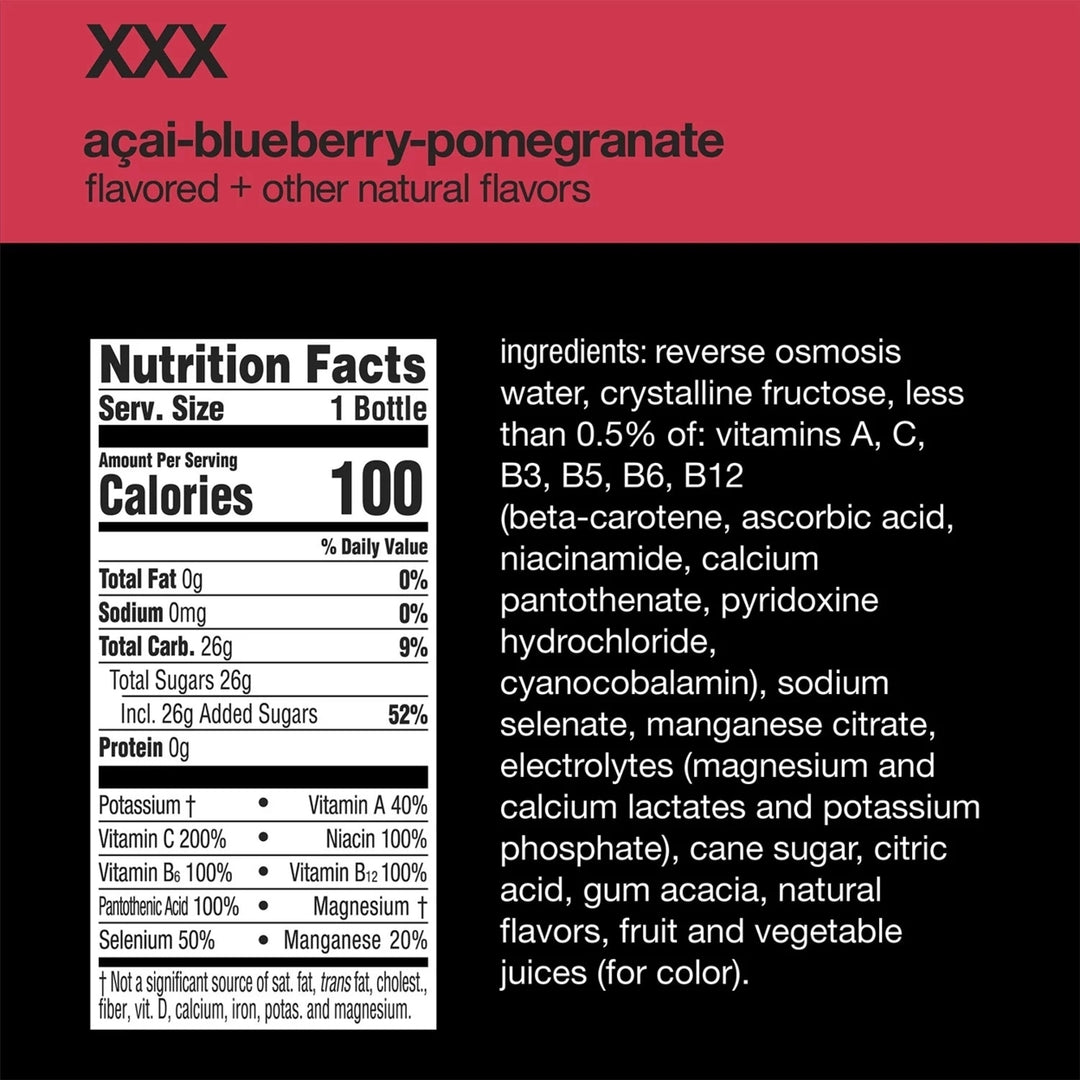 Glaceau Vitaminwater Variety Pack 20 Fluid Ounce (Pack of 20) Image 3