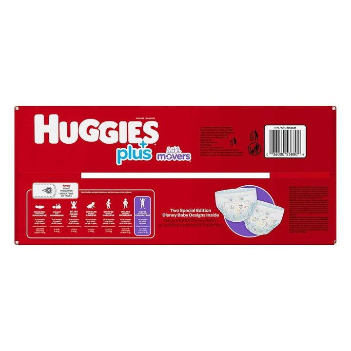 Huggies Plus Diapers Size 6 (35+ Pounds) 116 Count Image 3