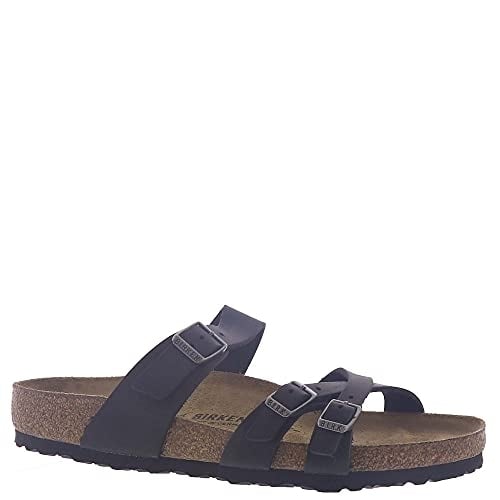 BIRKENSTOCK Womens Franca Black Oiled Leather (regular width) - 1021112 AD TEMPLATE SIZE BLACK OIL Image 4