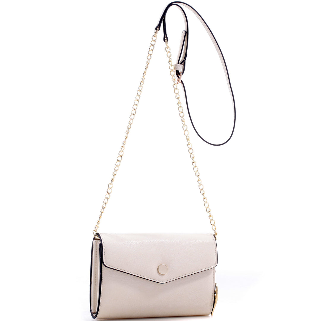 Small Leather Shoulder Bag Crossbody Bag CellPhone Wallet Purse Lightweight Crossbody Handbags for Women Image 1