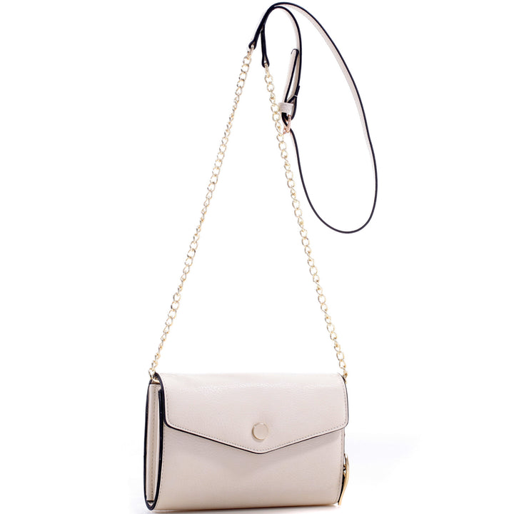 Small Leather Shoulder Bag Crossbody Bag CellPhone Wallet Purse Lightweight Crossbody Handbags for Women Image 1