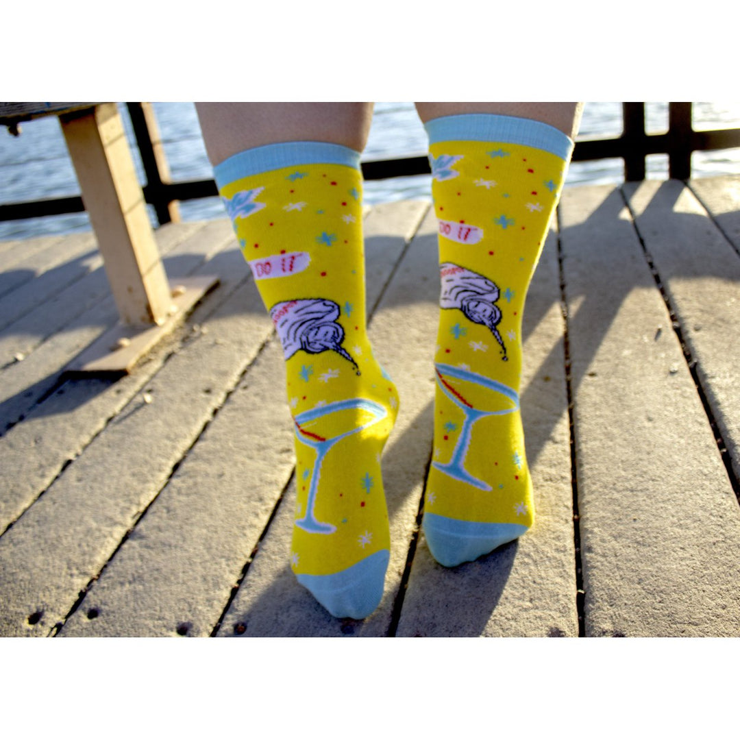 Mens Vodka Made Me Do It Socks Funny Novelty Saying Drinking Party Footwear Image 6