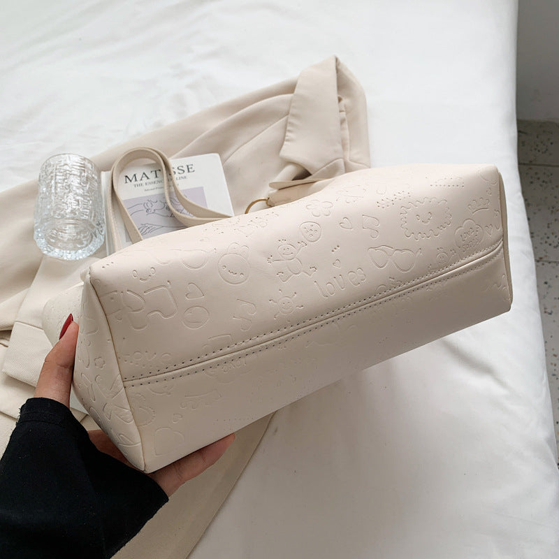 High-quality Female Large-capacity Soft Leather Bag Image 2