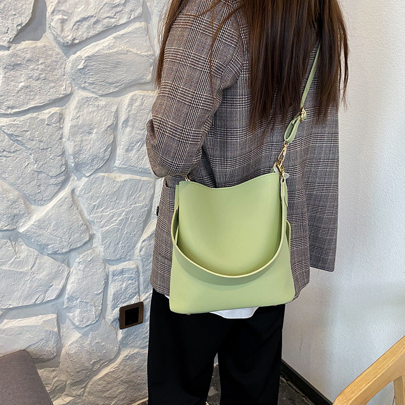 One-shoulder Simple Messenger Womens Bag Image 1