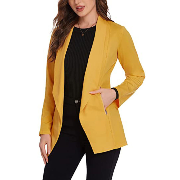 Mid-length Temperament Small Suit Jacket Image 4