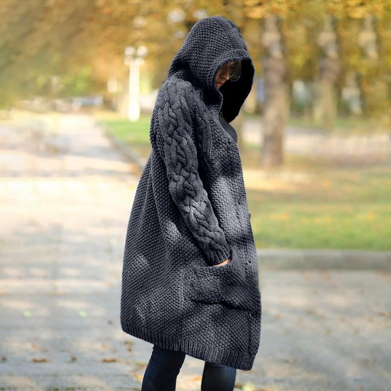 Hooded Sweater Womens Image 6