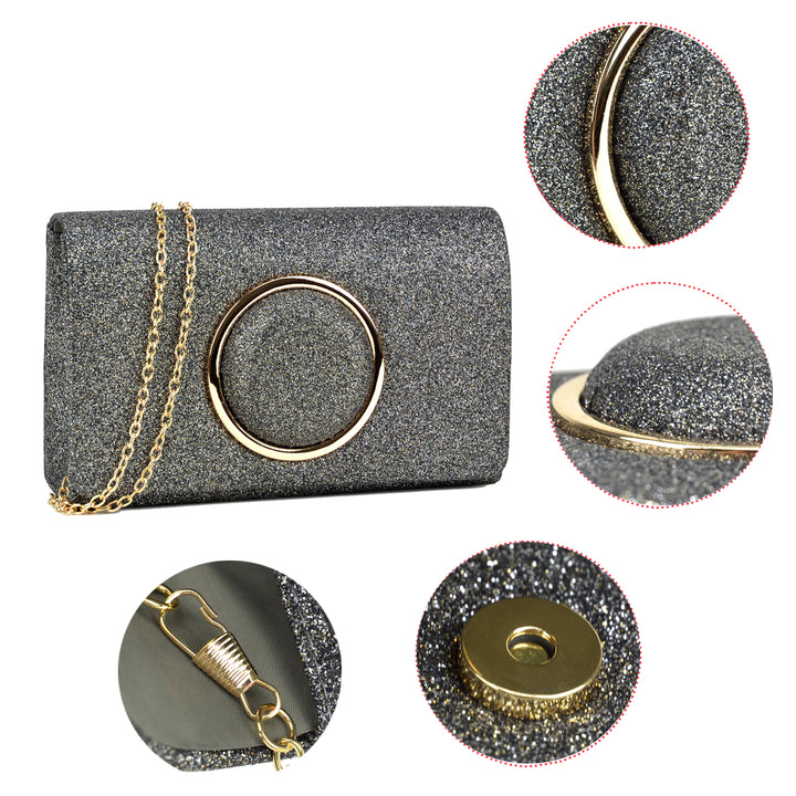 Clutch Purses for Women Evening Bags and Clutches Flap Envelope Handbags Formal Wedding Party Prom Purse Image 7