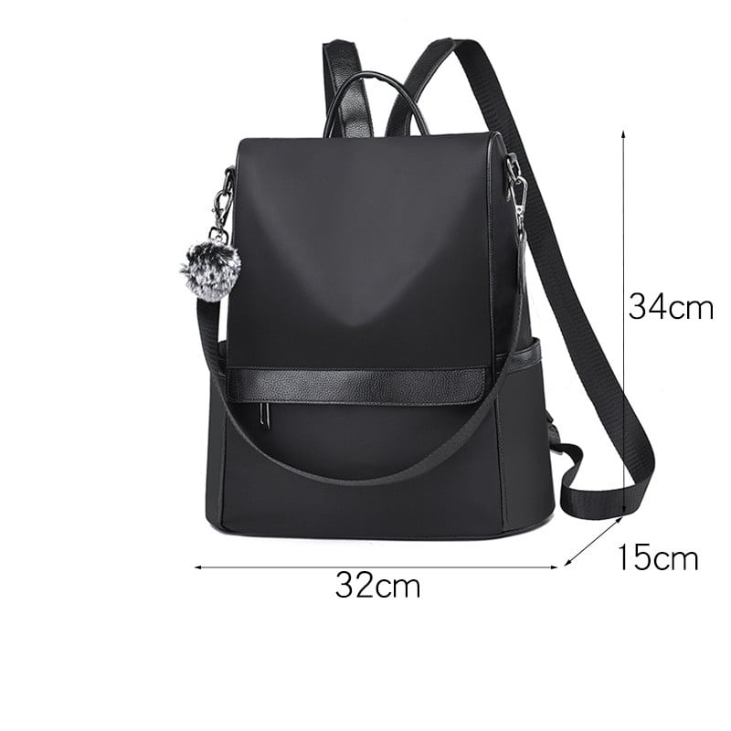 Women Backpack Purse Oxford Anti-theft Casual Shoulder Bag Fashion Ladies Satchel Bags Image 2