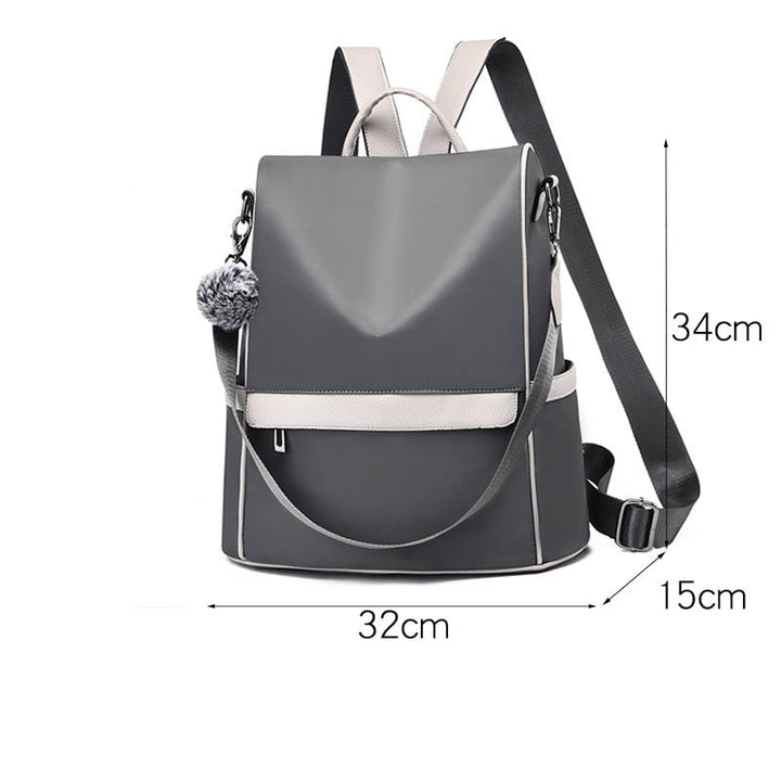 Women Backpack Purse Oxford Anti-theft Casual Shoulder Bag Fashion Ladies Satchel Bags Image 3