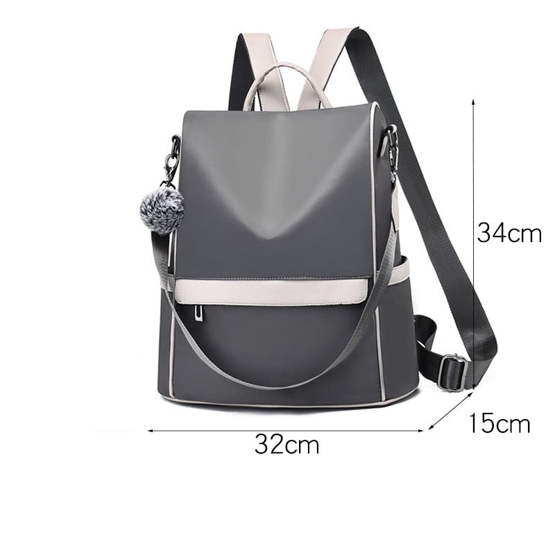 Women Backpack Purse Oxford Anti-theft Casual Shoulder Bag Fashion Ladies Satchel Bags Image 1