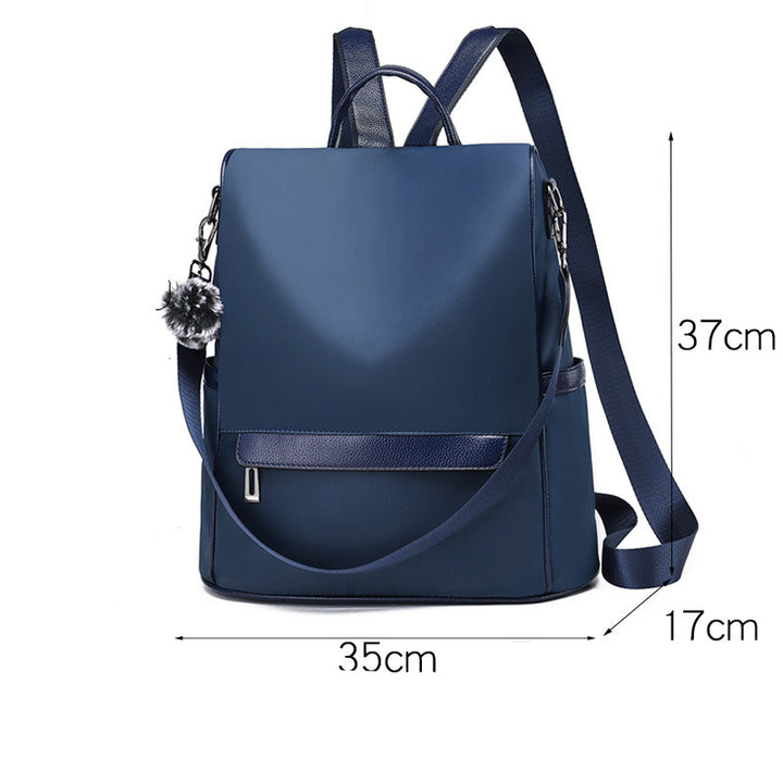 Women Backpack Purse Oxford Anti-theft Casual Shoulder Bag Fashion Ladies Satchel Bags Image 4