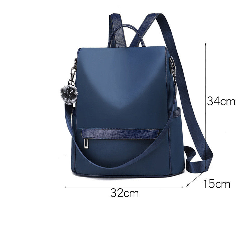 Women Backpack Purse Oxford Anti-theft Casual Shoulder Bag Fashion Ladies Satchel Bags Image 9