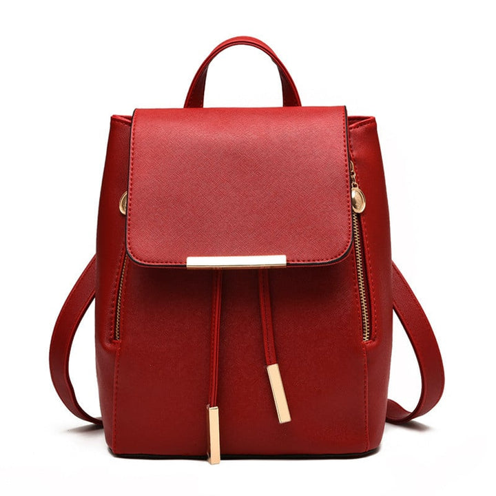 Fashion Shoulder Bag Rucksack PU Leather Women Girls Ladies Backpack Image 1