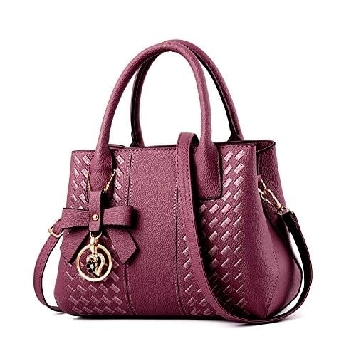 Purses and Handbags for Women Fashion Ladies PU Leather Top Handle Image 6