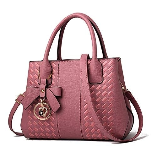 Purses and Handbags for Women Fashion Ladies PU Leather Top Handle Image 7