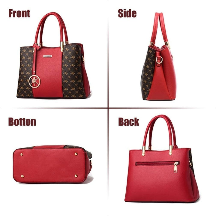 Women Purses and Handbags Top Handle Satchel Shoulder Bags Image 10