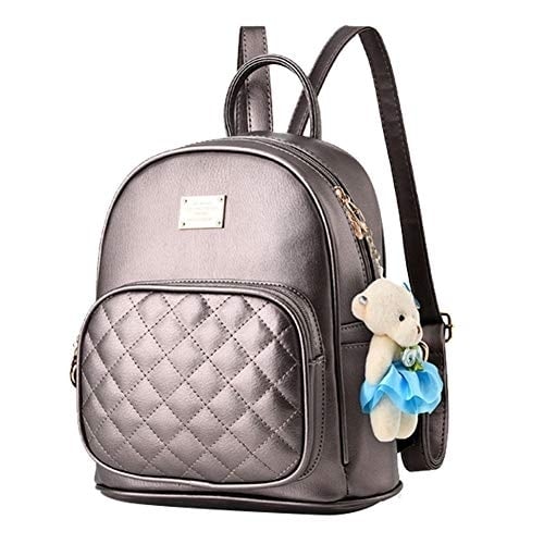 Leather Backpack Purse Satchel School Bags Casual Travel Daypacks for Womens Image 7