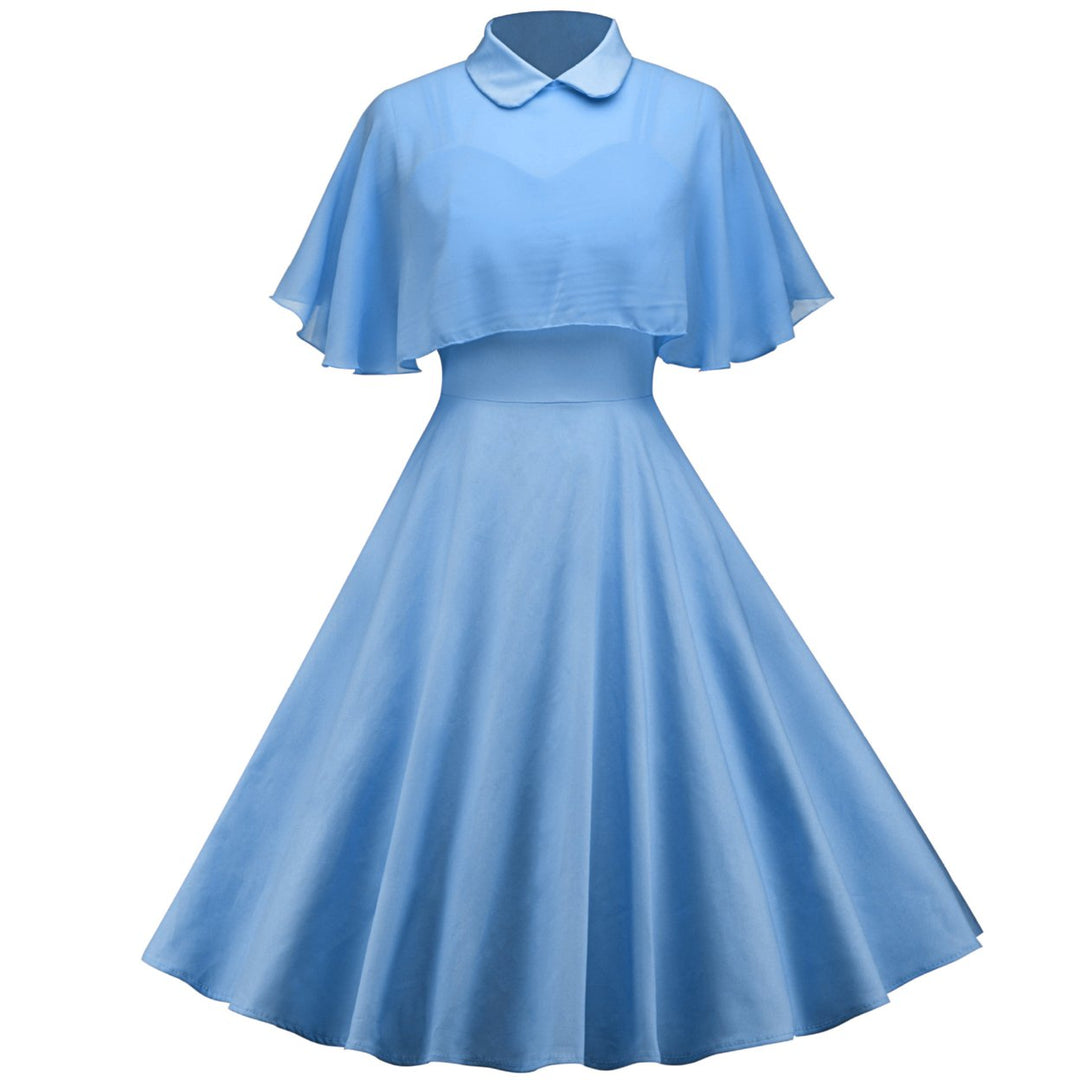 Womens 1950s Cloak Two-Piece Cocktail Dress Image 1