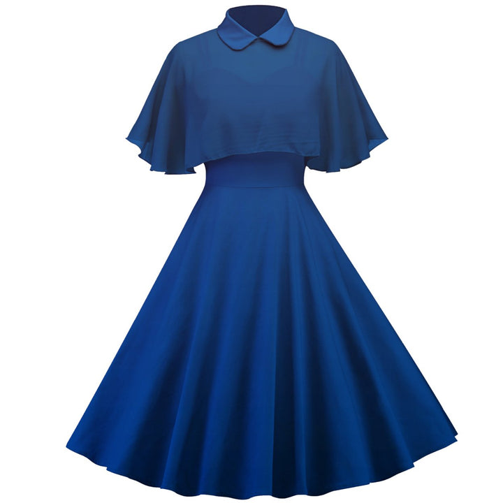 Womens 1950s Cloak Two-Piece Cocktail Dress Image 1