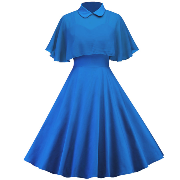 Womens 1950s Cloak Two-Piece Cocktail Dress Image 10