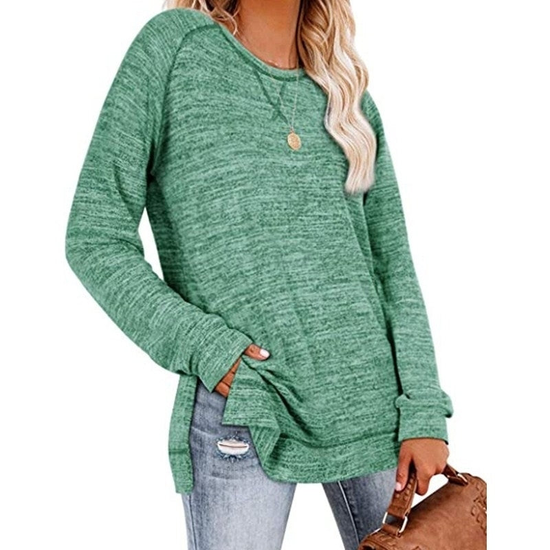 Womens Sweaters Lightweight Long Sleeve Shirts Soft Warm Sweatshirt Image 6