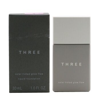 THREE Solar Tinted Glow Flow Liquid Foundation SPF 50 - 01 30ml/1oz Image 3