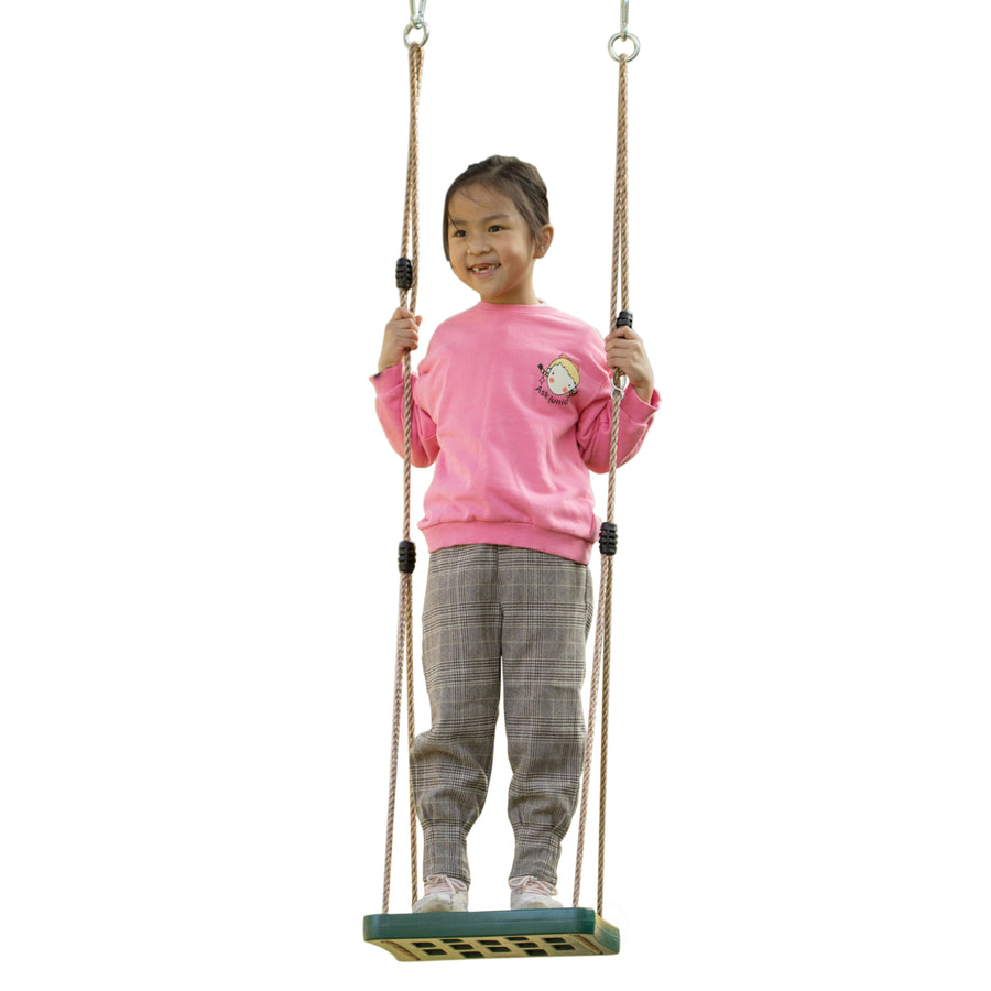 Adjustable Plastic Standing SwingOutdoor Kids Playground Swingfor All Ages Image 1