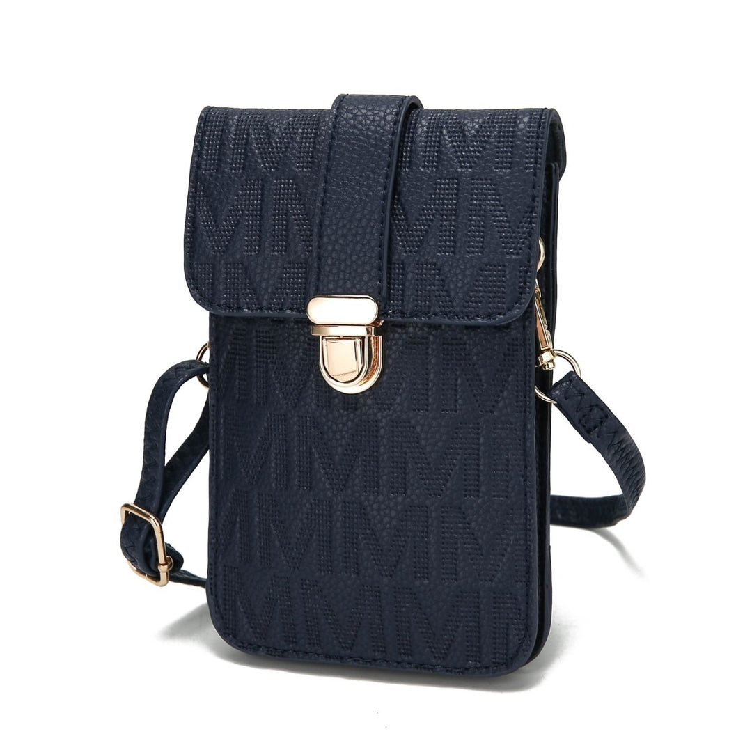 MKF Collection Multi-Functional Shoulder Bag Ulla Signature XL Phone Wallet Crossbody Handbag by Mia K. Image 1