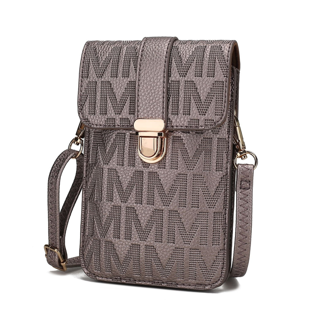 MKF Collection Ulla Signature XL Phone Wallet Crossbody Handbag by Mia K. Image 8