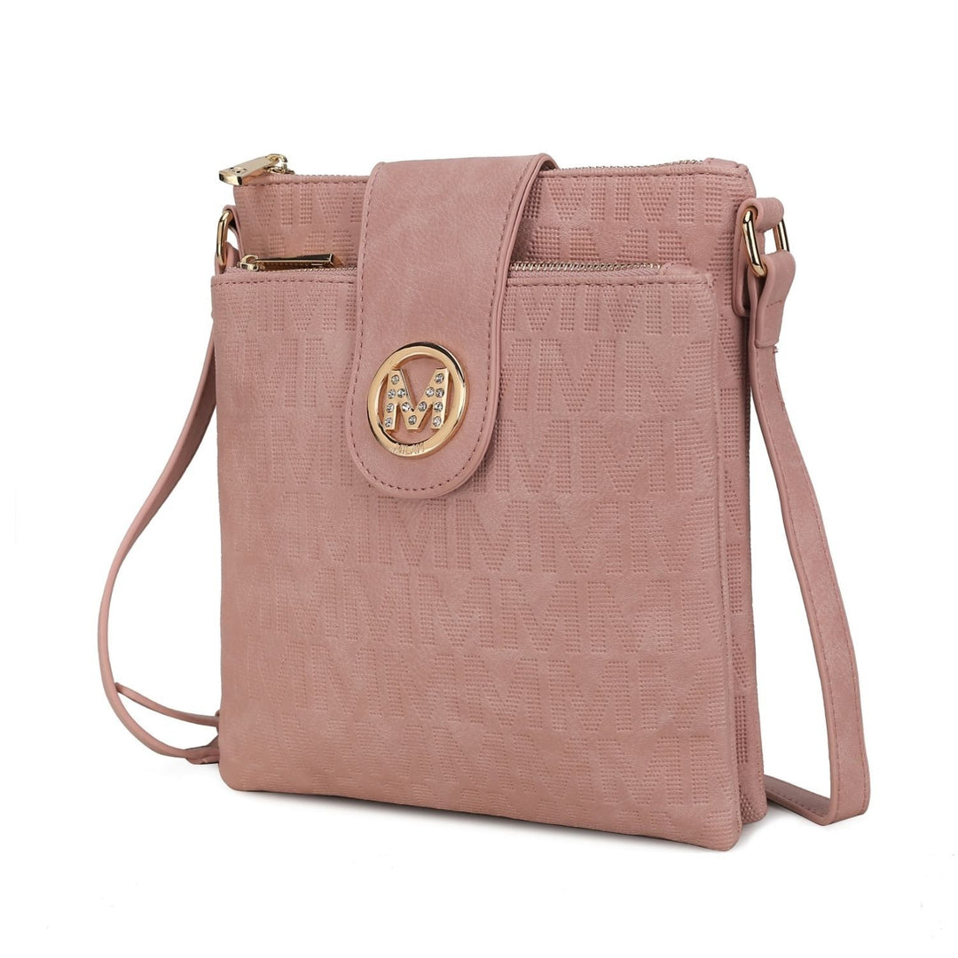 MKF Collection Marietta Multi-Functional Shoulder Bag M Signature Crossbody bag by Mia K. Image 6