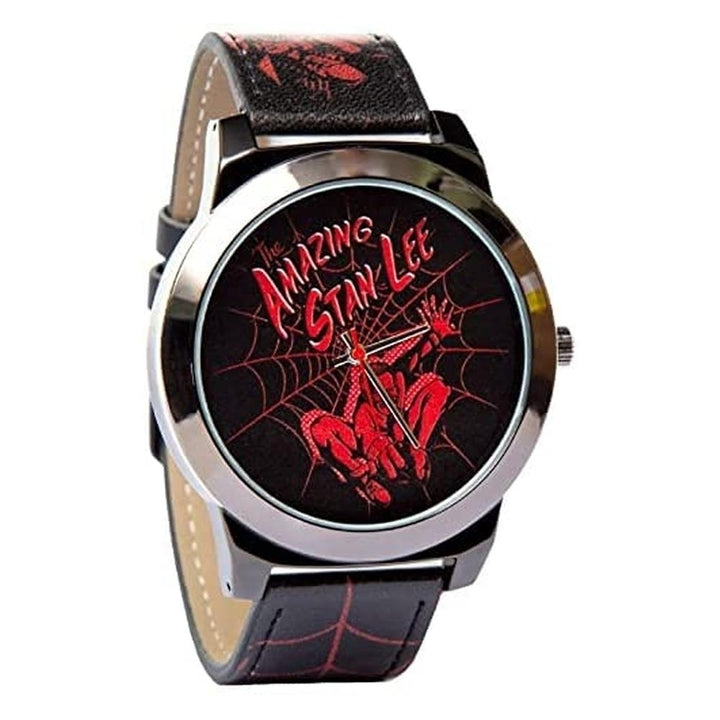 The Amazing Stan Lee Watch Spiderman Art Comics Legend Limited Edition Wristwatch Mighty Mojo Image 4