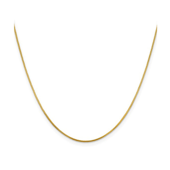 Gold Plated Sterling Silver Box Chain 20 inches (0.900mm) Image 1