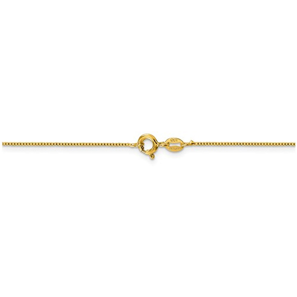 Gold Plated Sterling Silver Box Chain 20 inches (0.900mm) Image 3