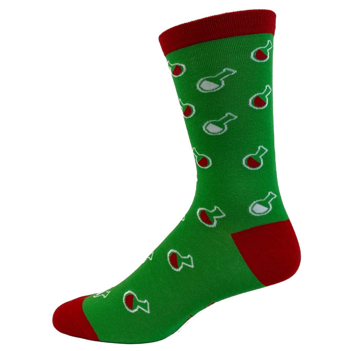 Mens Oh Chemis Tree Socks Funny Christmas Tree Chemistry Science Nerdy Graphic Novelty Footwear Image 4