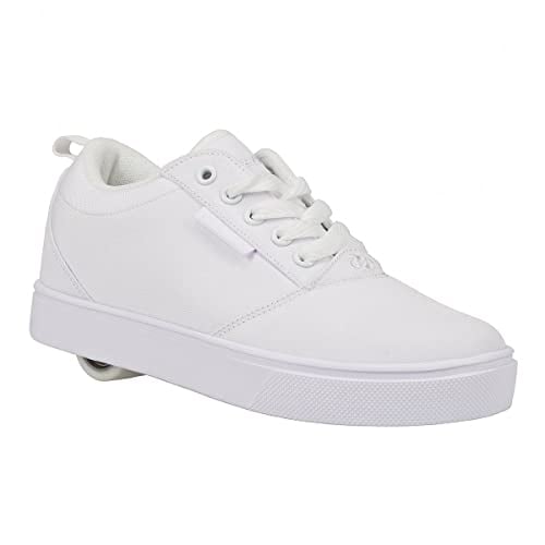 HEELYS Adults Pro 20 Wheels Sneakers Shoes WHITE Image 1