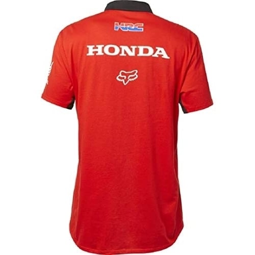 Fox Racing Mens HRC Airline Shirts  RED Image 2
